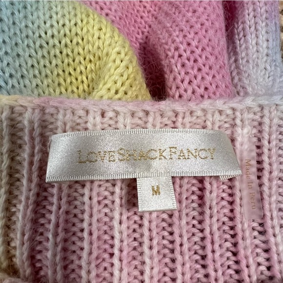 LoveShackFancy Pastel Multicolor Sweater - Picture 7 of 10